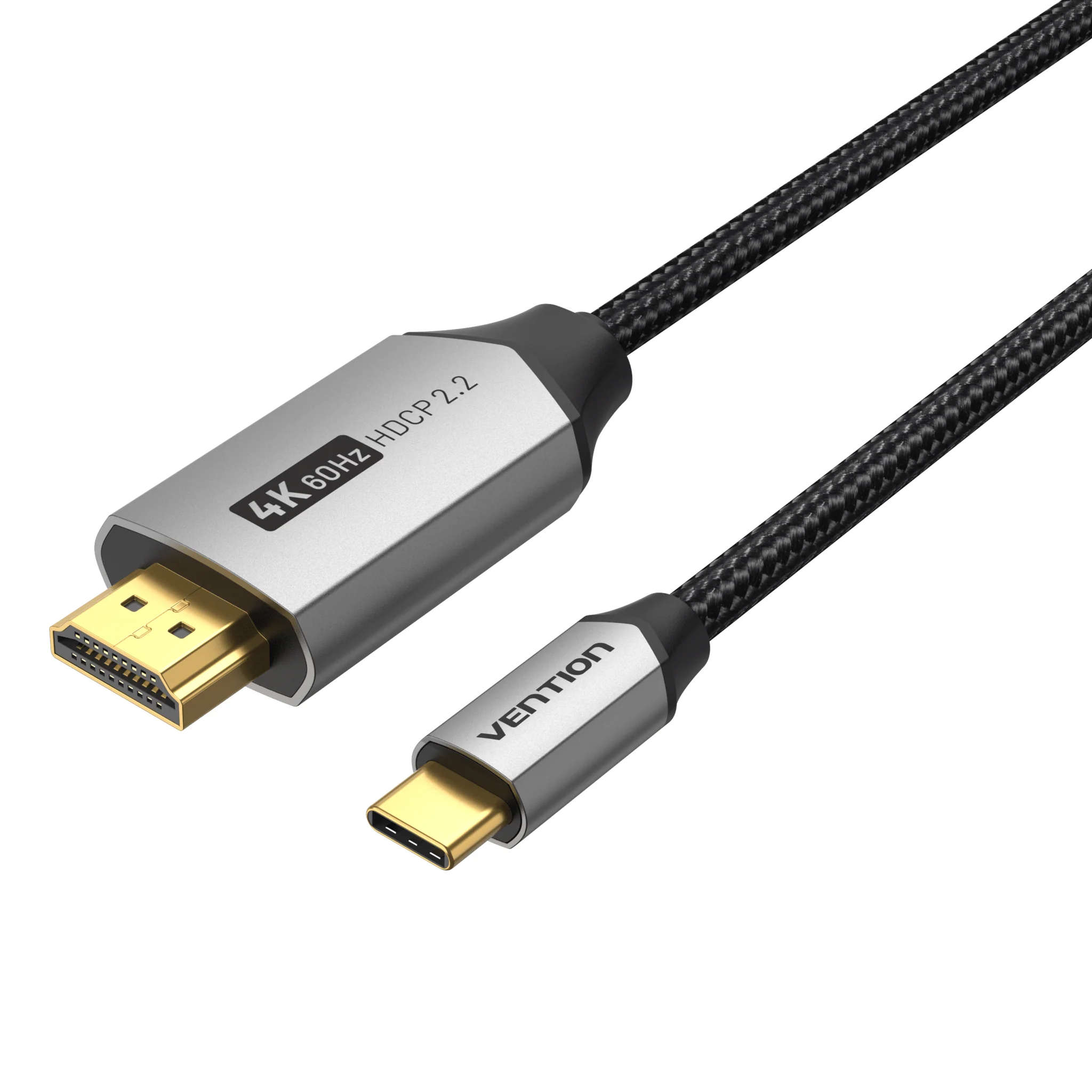 CRBBF Кабель Type-C - HDMI Vention длина: 1м, цвет: черный CRBBF Кабель Type-C - HDMI Vention длина: 1м, цвет: черный
