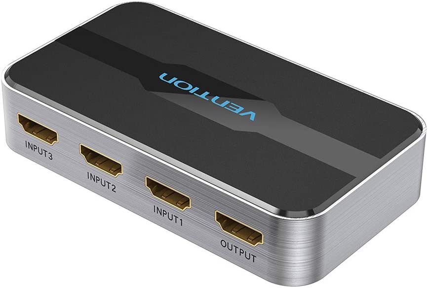 AFOH0 Переключатель Vention 3x1 HDMI v2.0 4К 60Гц AFOH0 Переключатель Vention 3x1 HDMI v2.0 4К 60Гц