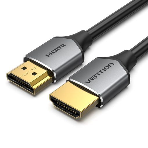 ALEHD Кабель Vention HDMI v2.0 4K 60Hz, 0.5м Gray Aluminum Alloy Type