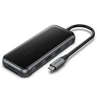 TFHHB Док-станция Vention USB-C - USB-A 3.0, 2xUSB-A 2.0, USB-C, LAN 1Gbit, SD/TF, PD 100W, длина: 0.15м TFHHB Док-станция Vention USB-C - USB-A 3.0, 2xUSB-A 2.0, USB-C, LAN 1Gbit, SD/TF, PD 100W, длина: 0.15м