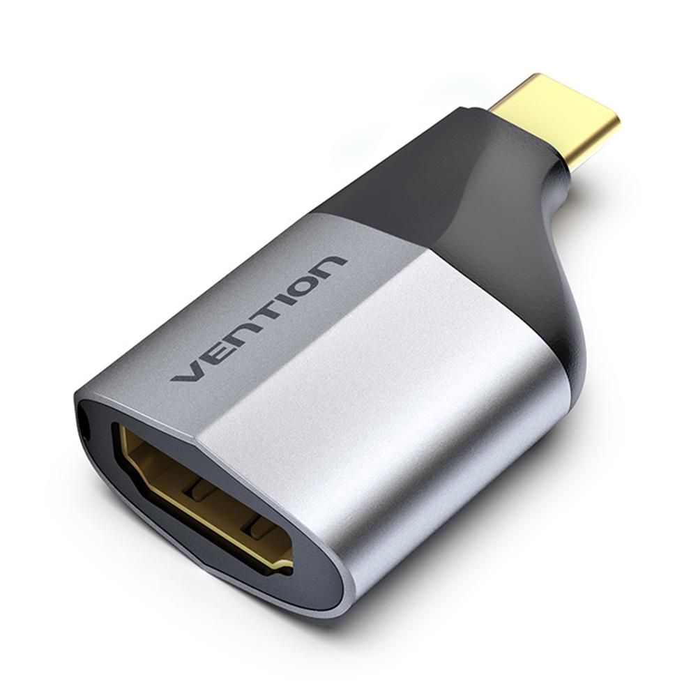 TCAH0 Переходник Vention Type-C - HDMI, цвет: серый TCAH0 Переходник Vention Type-C - HDMI, цвет: серый