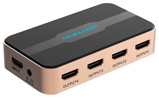 ACCG0 Разветвитель HDMI Vention 4 порта ACCG0 Разветвитель HDMI Vention 4 порта