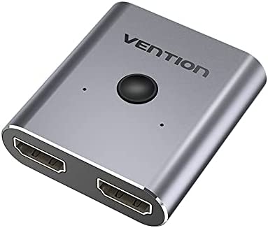 AFUH0 Переключатель HDMI Vention HDMI - 2xHDMI, цвет: серый