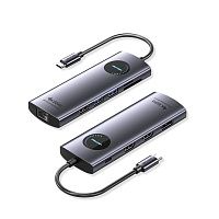 TQWHB Док-станция Vention USB-C - 2xUSB-A 3.0, USB-A 2.0, HDMI v2.0 4K 60Hz, DP 4K 60Hz, LAN 1Gbit, SD/TF, PD 100W TQWHB Док-станция Vention USB-C - 2xUSB-A 3.0, USB-A 2.0, HDMI v2.0 4K 60Hz, DP 4K 60Hz, LAN 1Gbit, SD/TF, PD 100W