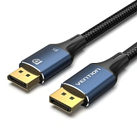 HCELI Кабель Cotton Braided DP Male to Male HD Cable 8K 3M Blue Aluminum Alloy Type HCELI Кабель Cotton Braided DP Male to Male HD Cable 8K 3M Blue Aluminum Alloy Type