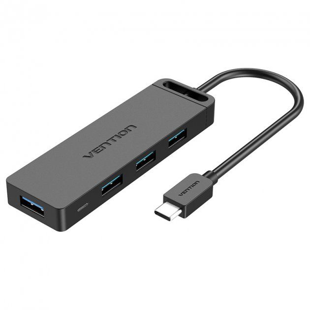 TGKBF USB-хаб Vention USB-C - 4xUSB-A 3.0, длина: 1м, цвет: черный TGKBF USB-хаб Vention USB-C - 4xUSB-A 3.0, длина: 1м, цвет: черный