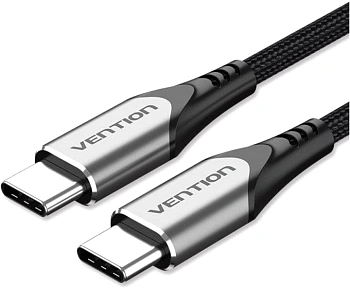 TADHF Кабель Type-C-Type-C 2.0 60W 1M цвет: серый