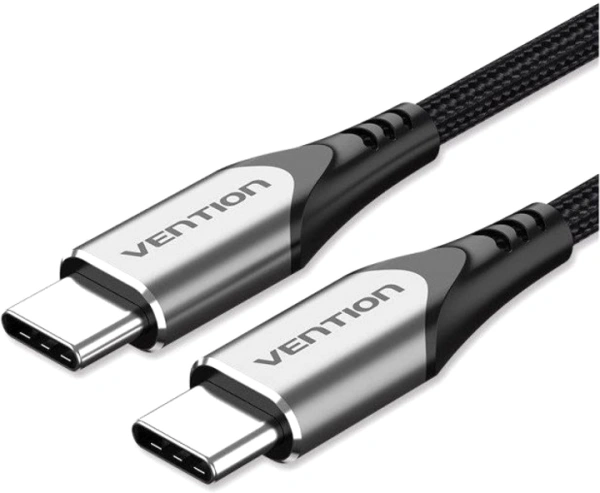 TADHF Кабель Type-C-Type-C 2.0 60W 1M цвет: серый