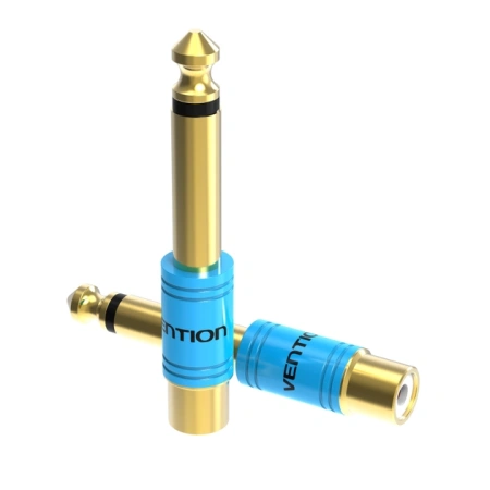VDD-C03 Переходник 6.35mm - RCA аудио Vention