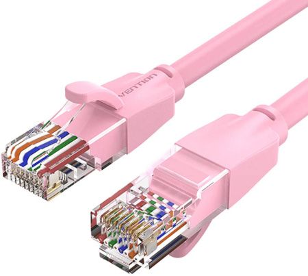 IBEPH Кабель Cat.6 UTP Patch Cable 2M Pink