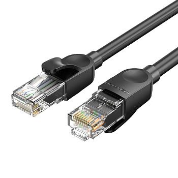 IBNBH LSZH Cat6 UTP Ethernet Patch Cable 2M Black