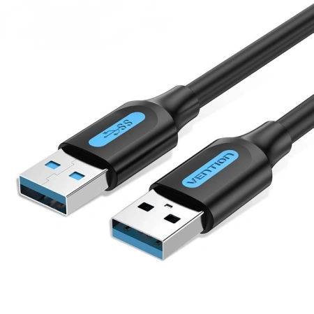 CONBG Кабель USB 3.0 (папа-папа) Vention, 1.5M  черный