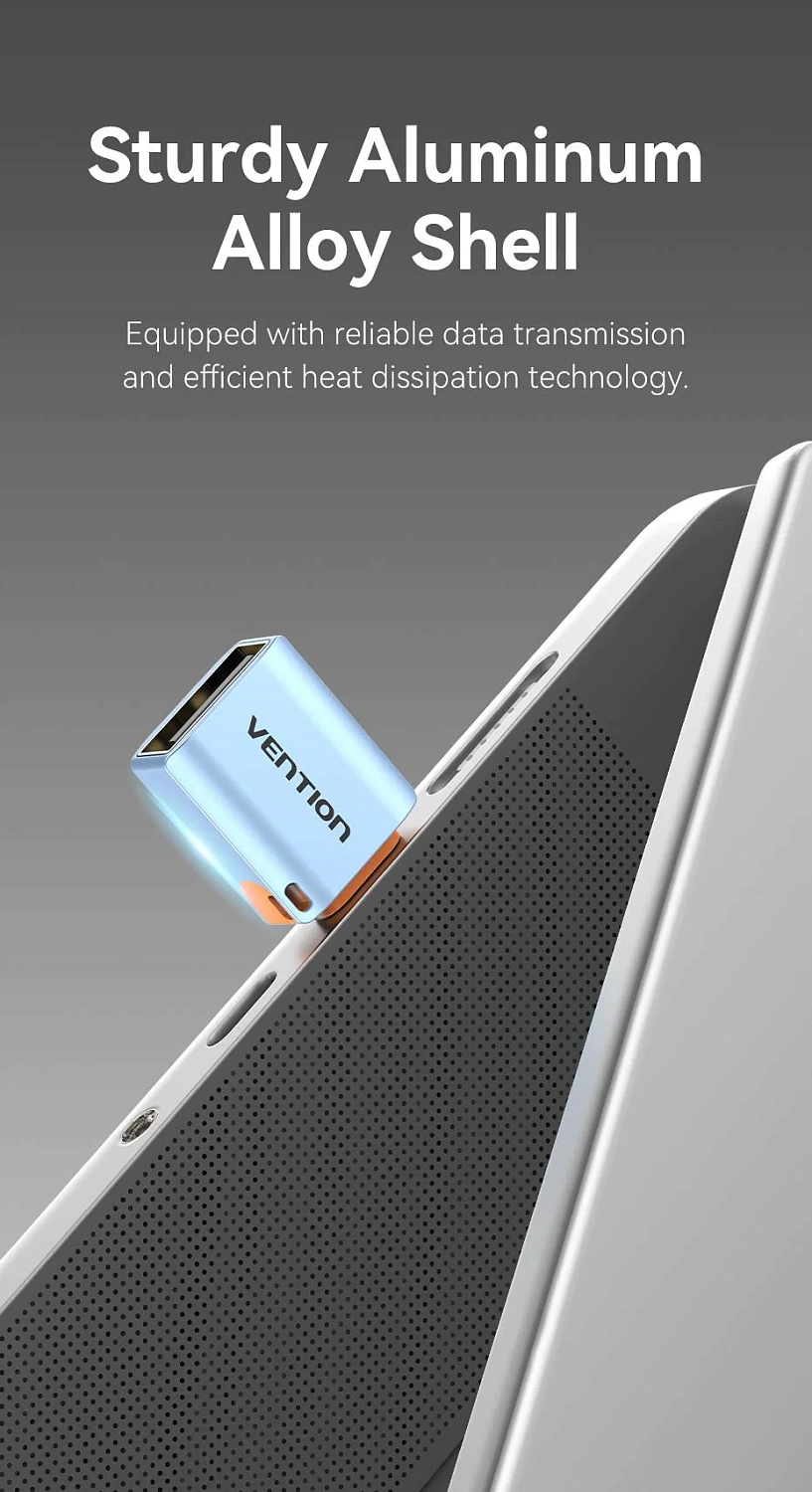 CUBH0 Переходник USB-C - USB-A Vention CUBH0 Переходник USB-C - USB-A Vention