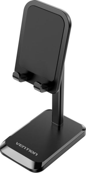 KCQB0 Подставка для смартфона Vention, алюминий, цвет: черный KCQB0 Подставка для смартфона Vention, алюминий, цвет: черный