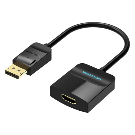 HBGBB Конвертор Vention DP - HDMI, длина: 0.15м, цвет: черный