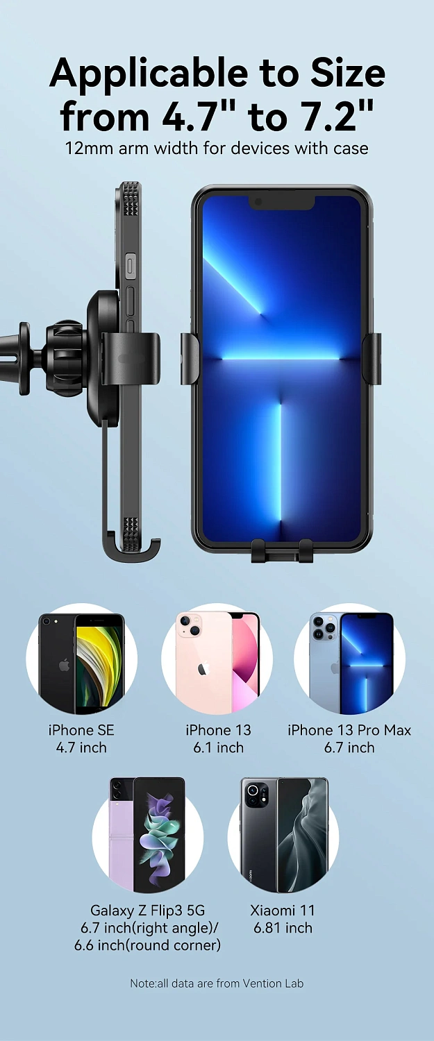 KCSB0 Автомобильная подставка для телефона Vention