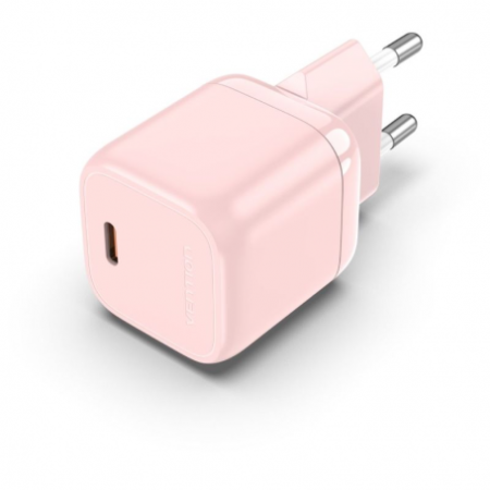 FAKP0-EU Зарядное устройство Vention USB-C (30W) цвет: розовый