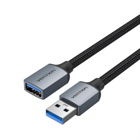 CBLHF Кабель-удлинитель USB 3.0 Vention, 1M  серый