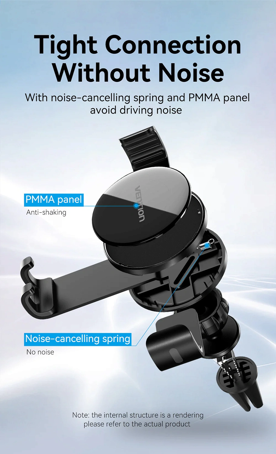 KCSB0 Автомобильная подставка для телефона Vention