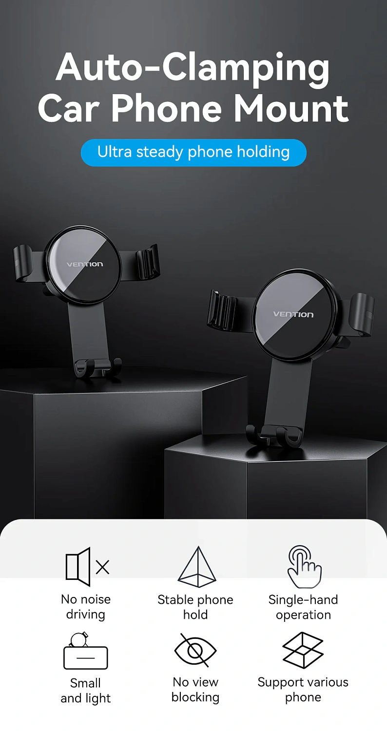 KCSB0 Автомобильная подставка для телефона Vention