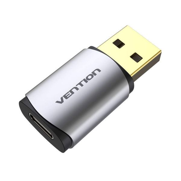 CDMH0 Звуковая карта Vention USB-A - USB-C цвет: серый CDMH0 Звуковая карта Vention USB-A - USB-C цвет: серый