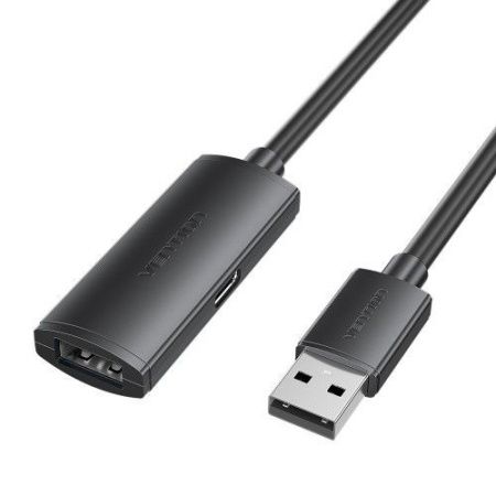 CBKBN Кабель USB 2.0 Type-A Male to Type-A Female Active Extension Cable 15M Black