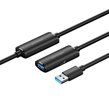 CBMBJ USB 3.0 Type-A Male to Type-A Female Active Extension Cable 5M Black