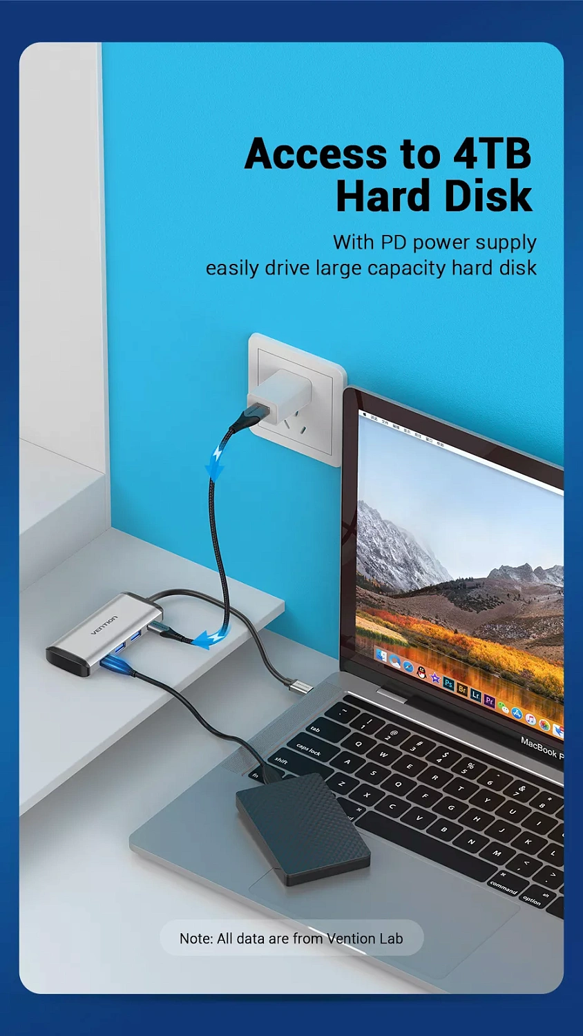TGCHB USB-хаб Vention USB-C - 4xUSB-A 3.0, длина: 0.15м, цвет: серый TGCHB USB-хаб Vention USB-C - 4xUSB-A 3.0, длина: 0.15м, цвет: серый
