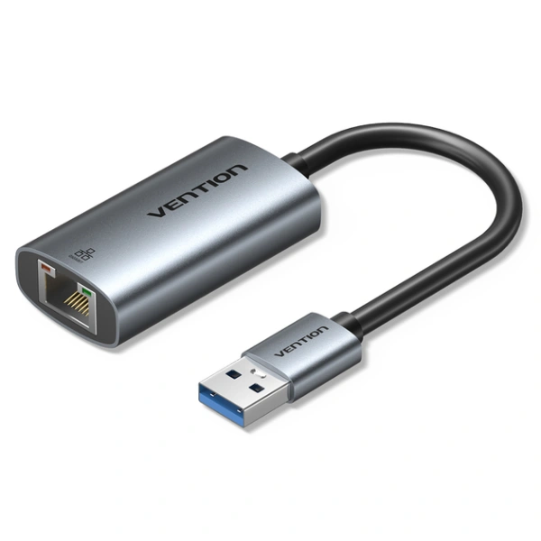 CEZHB Сетевой адаптер USB-A 3.0 - LAN 1Gbit, длина 0.15м, Цвет - серый