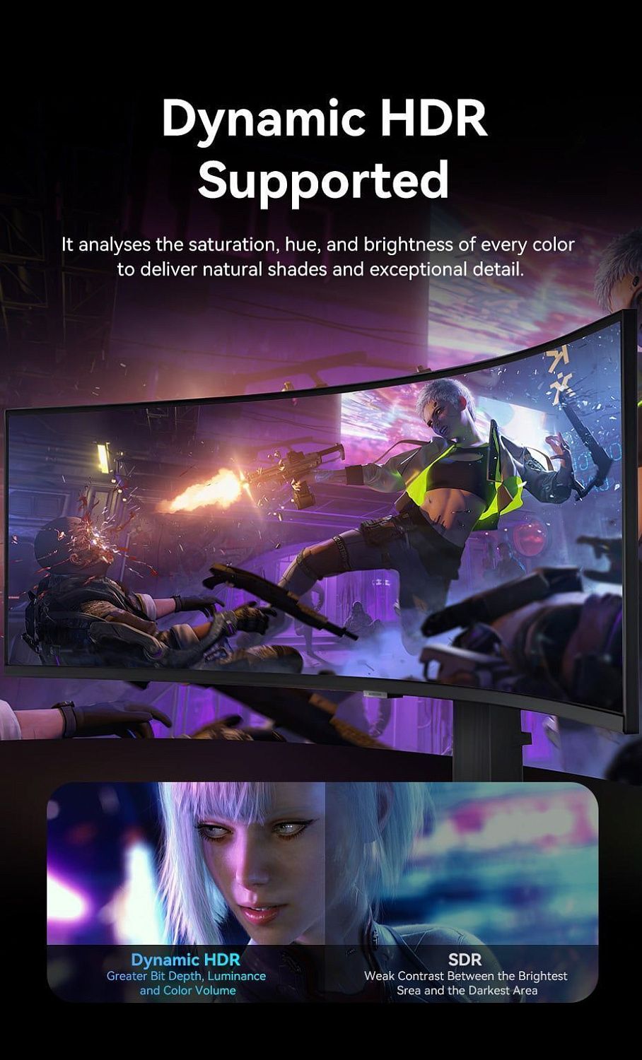 HGBHH Cotton Braided DP 2.1 Male to Male 16K HD Cable 2M Gray Aluminum Alloy Type