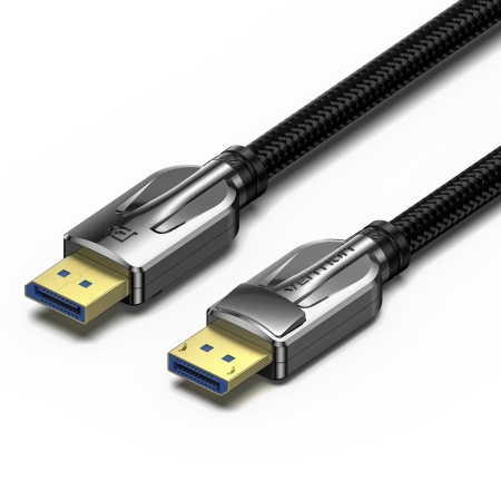 HGABF Кабель DP v2.0 10K 60Hz Vention длина: 1м, цвет: черный