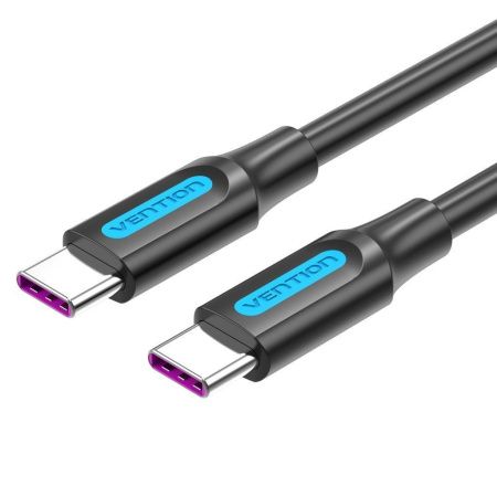 COTBH Кабель USB-C Vention 5A (PD 100W), 2M черный